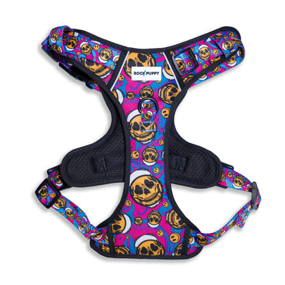 IronDog HappySkull Dog Harness