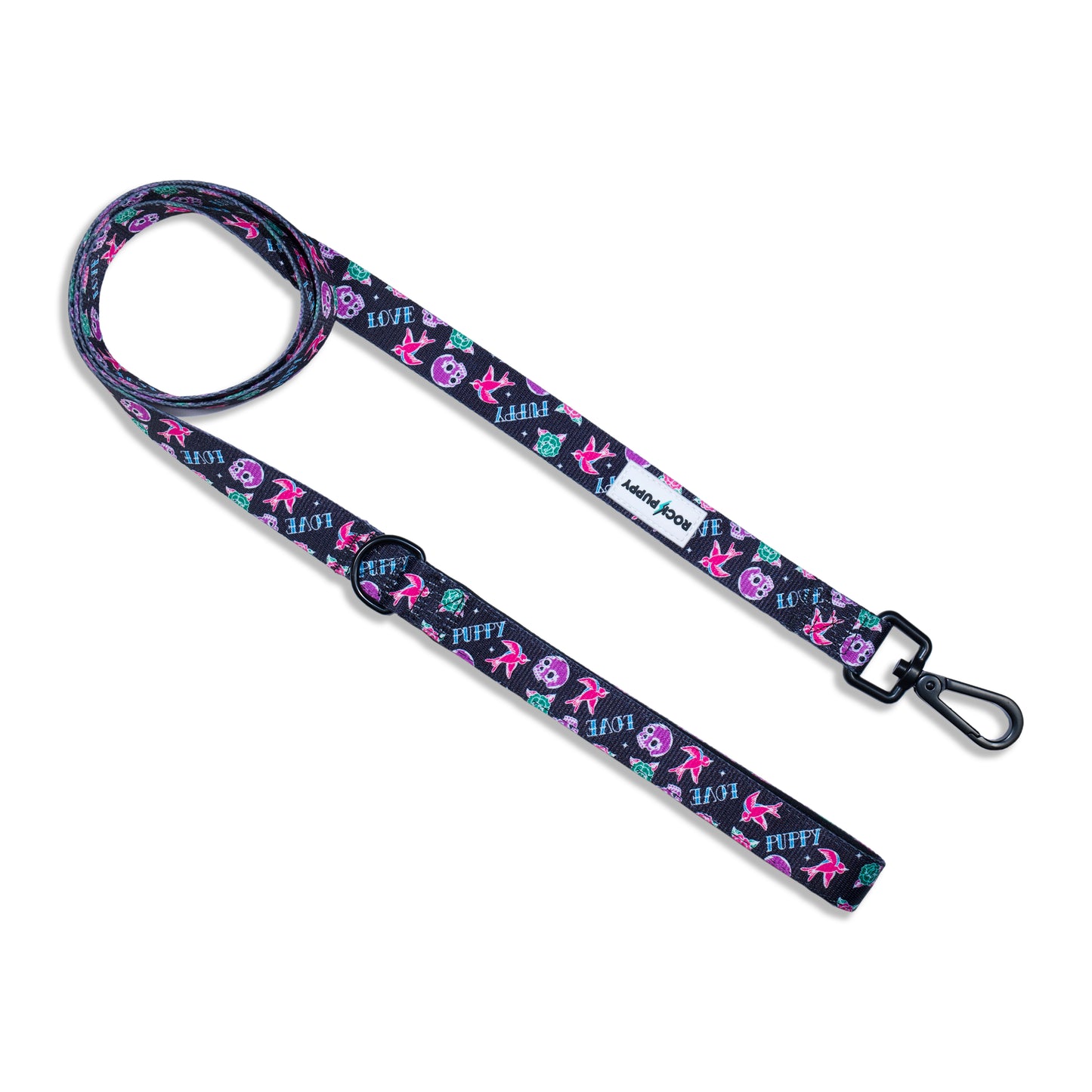 Guinzaglio con motivo stampato LovePuppy 